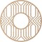Ekena Millwork Empire Wood Fretwork Pierced Ceiling Medallion, Alder, 28"OD x 10 1/4"ID x 1/4"T CMWP28X28X0250EPAL - alternate 5